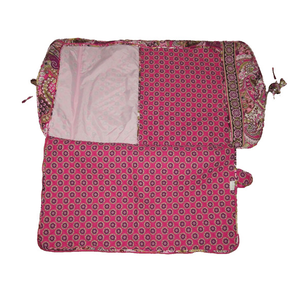 Vera Bradley Very Berry Paisley Retired Garment Bag and Weekender Duffel Set EUC - Picture 5 of 10